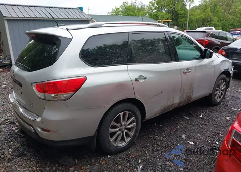 2014 Nissan Pathfinder Sv из США, поврежденный, VIN 5N1AR2MM8EC695848